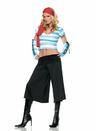 View Item Adult Ladies 8-10 Sexy Pirate Cutie Fancy Dress Costume Ship Mate Outfit Small